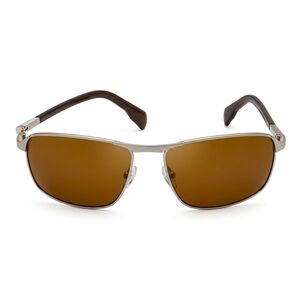 NEW VUARNET men's skilynx sunglasses in gold dark brown